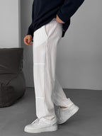 Stitched Relaxed Baggy Pants