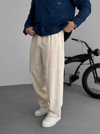 Stitched Relaxed Baggy Pants