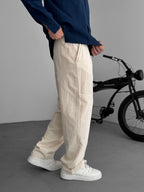 Stitched Relaxed Baggy Pants