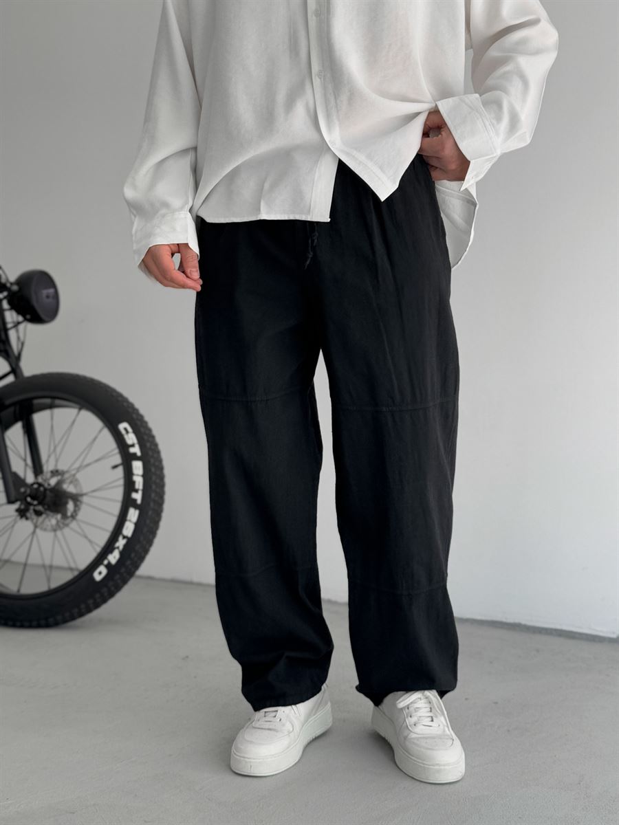 Stitched Relaxed Baggy Pants