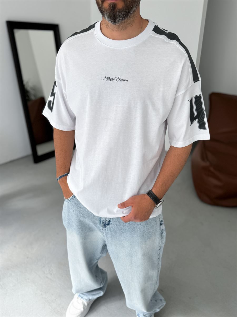 Michigan Champion Printed Oversize T-Shirt