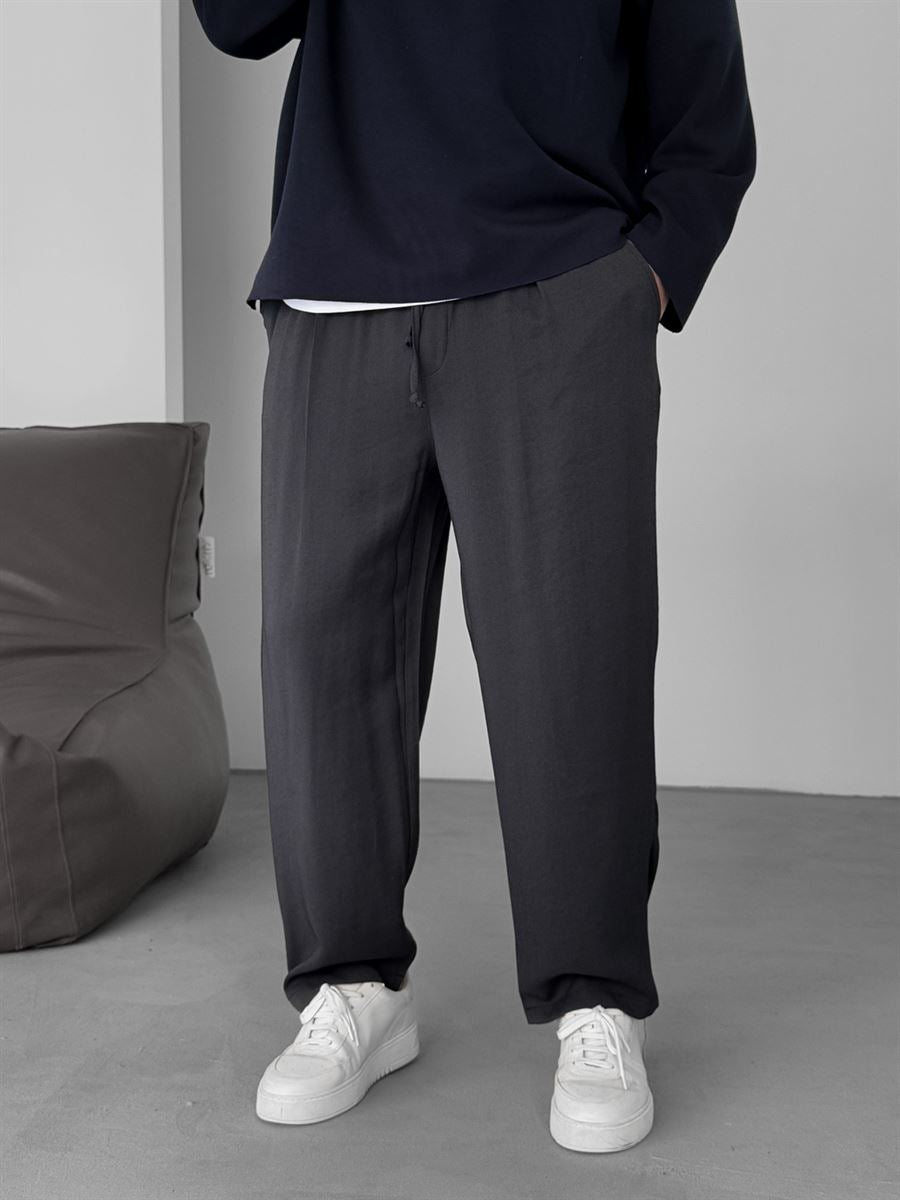 Tencel Fabric Baggy Pants
