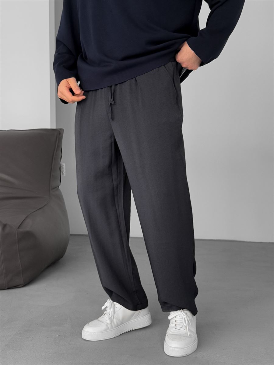 Tencel Fabric Baggy Pants