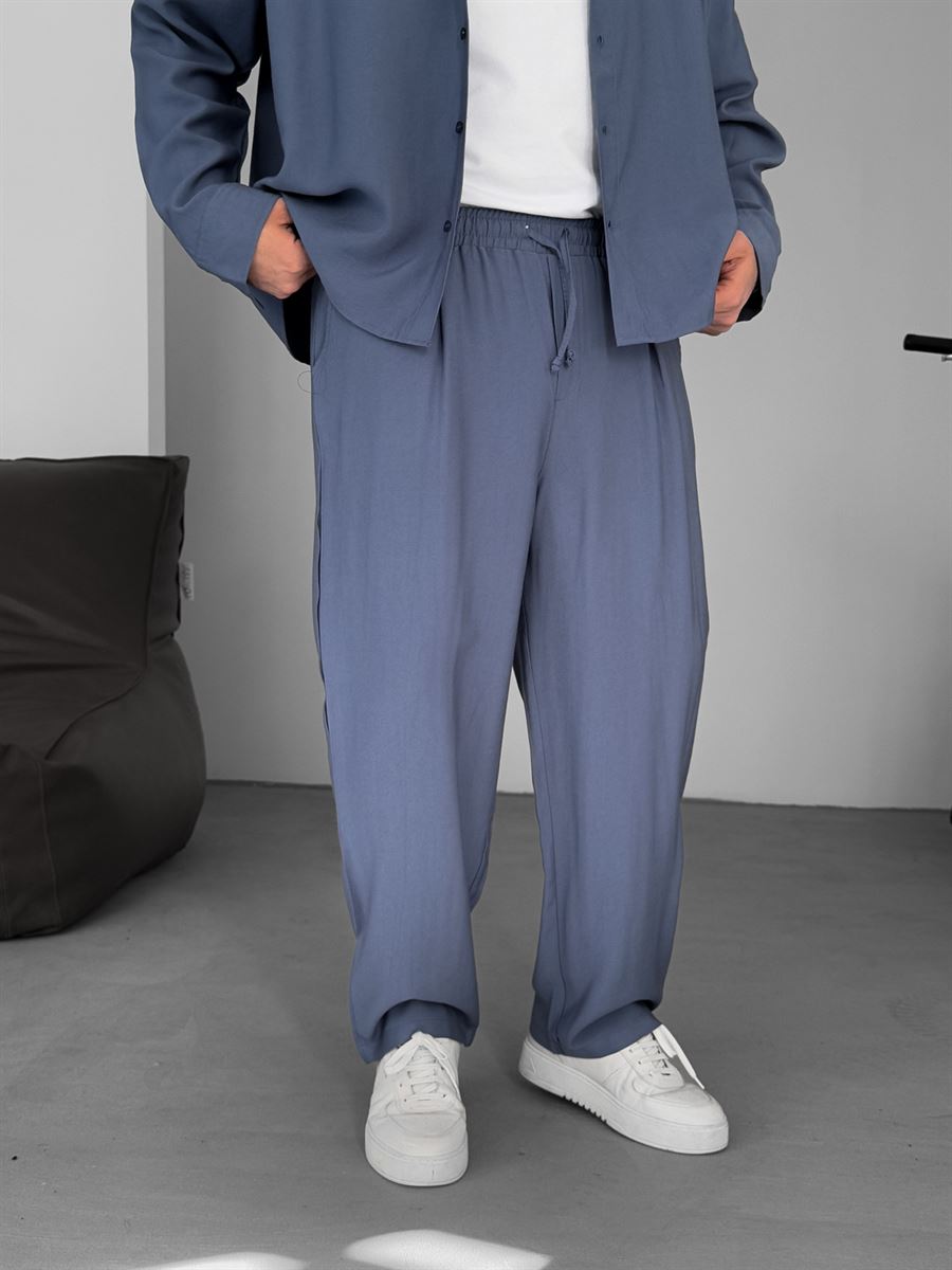 Tencel Fabric Baggy Pants