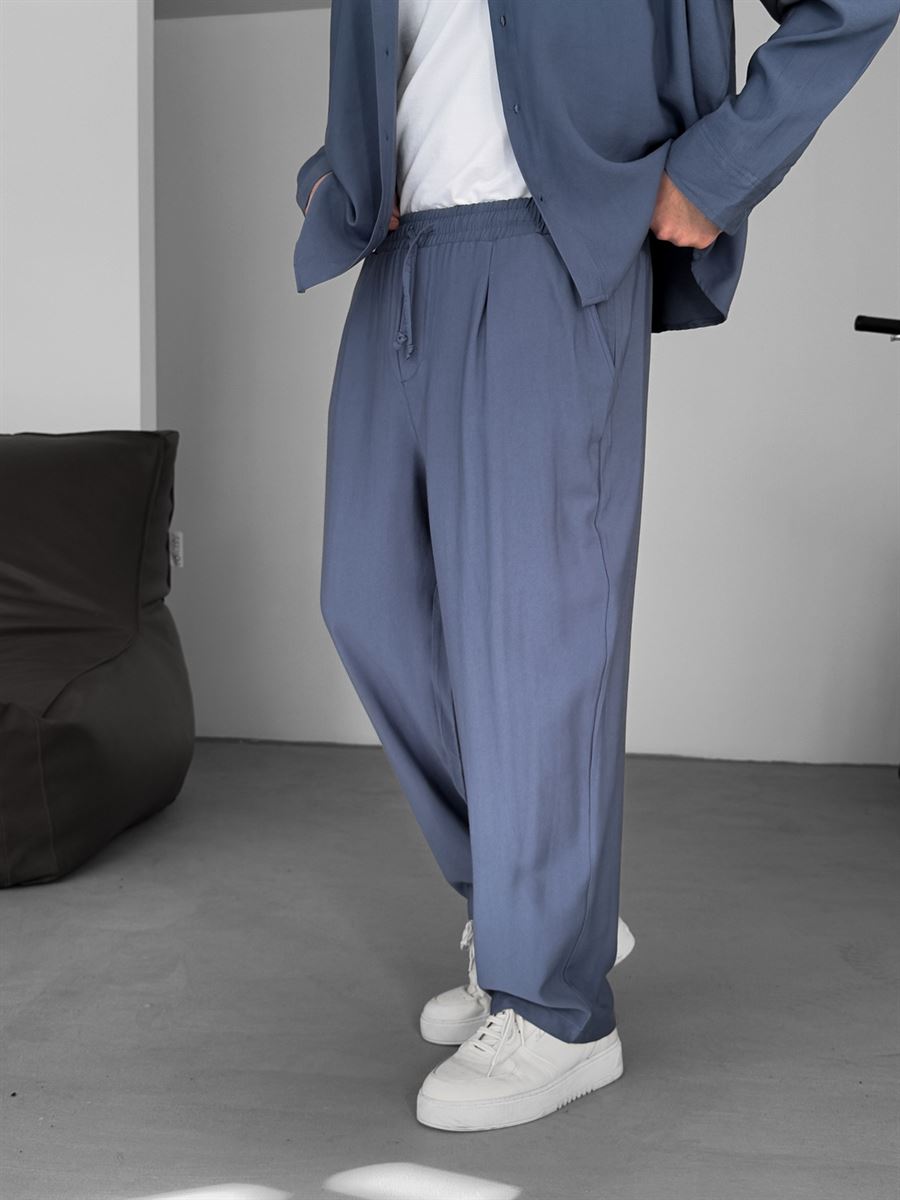 Tencel Fabric Baggy Pants