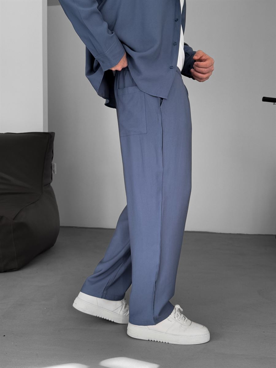 Tencel Fabric Baggy Pants