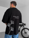 Human Embroidered Oversize T-Shirt