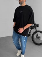 Human Embroidered Oversize T-Shirt