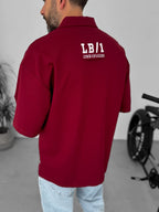 False Printed Half-Zip T-Shirt