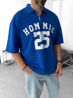 25 Printed Half-Zip T-Shirt