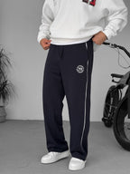 Authentic Embroidered Straight Leg Sweatpants