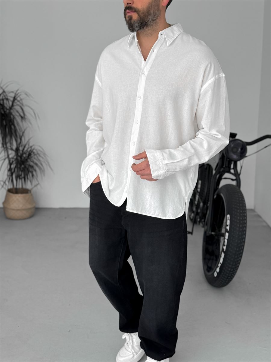Cotton Long Sleeve Shirt