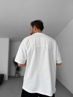 Paris Distressed Text Oversize T-Shirt