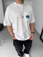 Resilient Distressed Oversize T-Shirt