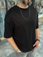 Basic Embossed Oversize T-Shirt