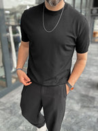 Basic Knitwear T-Shirt