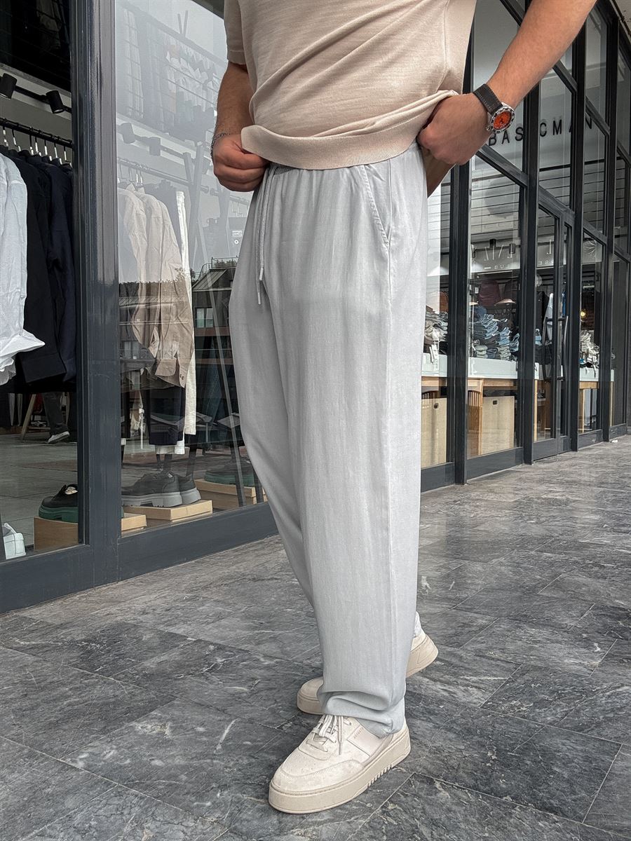 Tencel Fabric Baggy Pants