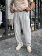 Tencel Fabric Baggy Pants