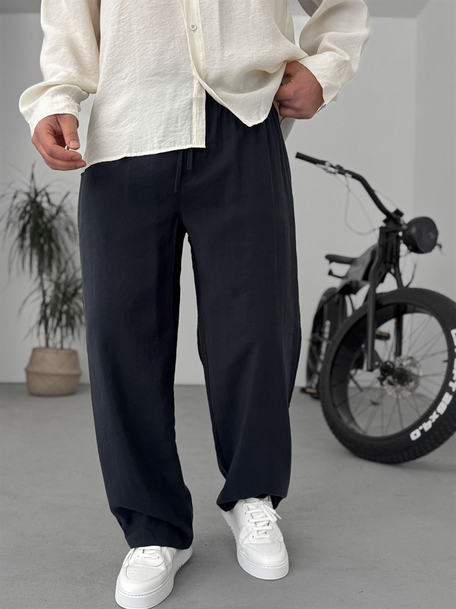 Tencel Fabric Loose Fit Pants