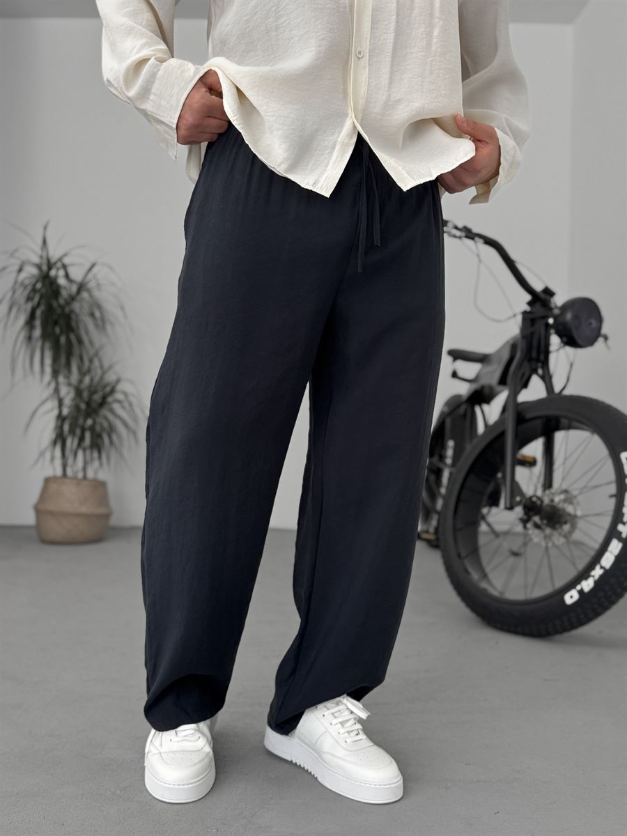Tencel Fabric Loose Fit Pants