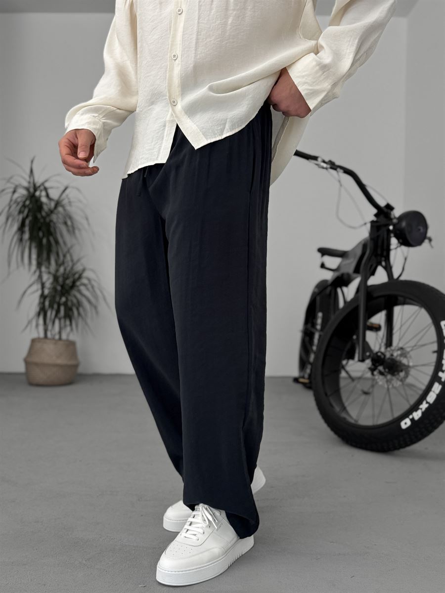 Tencel Fabric Loose Fit Pants