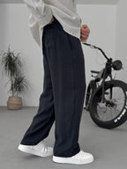 Tencel Fabric Loose Fit Pants