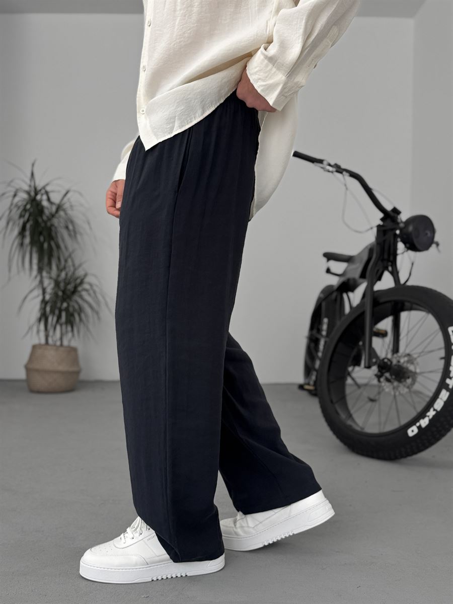 Tencel Fabric Loose Fit Pants