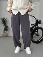 Tencel Fabric Loose Fit Pants