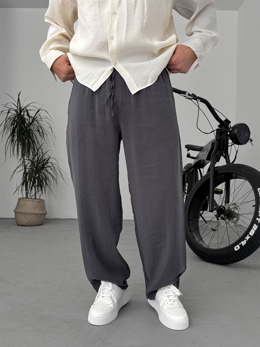 Tencel Fabric Loose Fit Pants