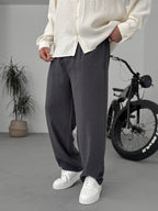 Tencel Fabric Loose Fit Pants