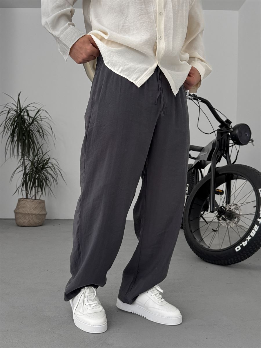Tencel Fabric Loose Fit Pants