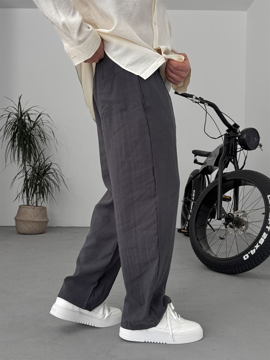 Tencel Fabric Loose Fit Pants