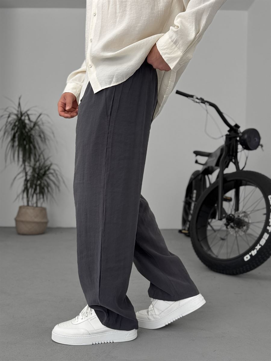 Tencel Fabric Loose Fit Pants