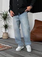 Stonewashed Baggy Jean