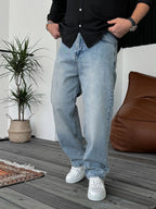 Stonewashed Baggy Jean