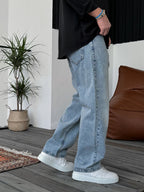 Stonewashed Baggy Jean