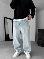Stonewashed Baggy Jean