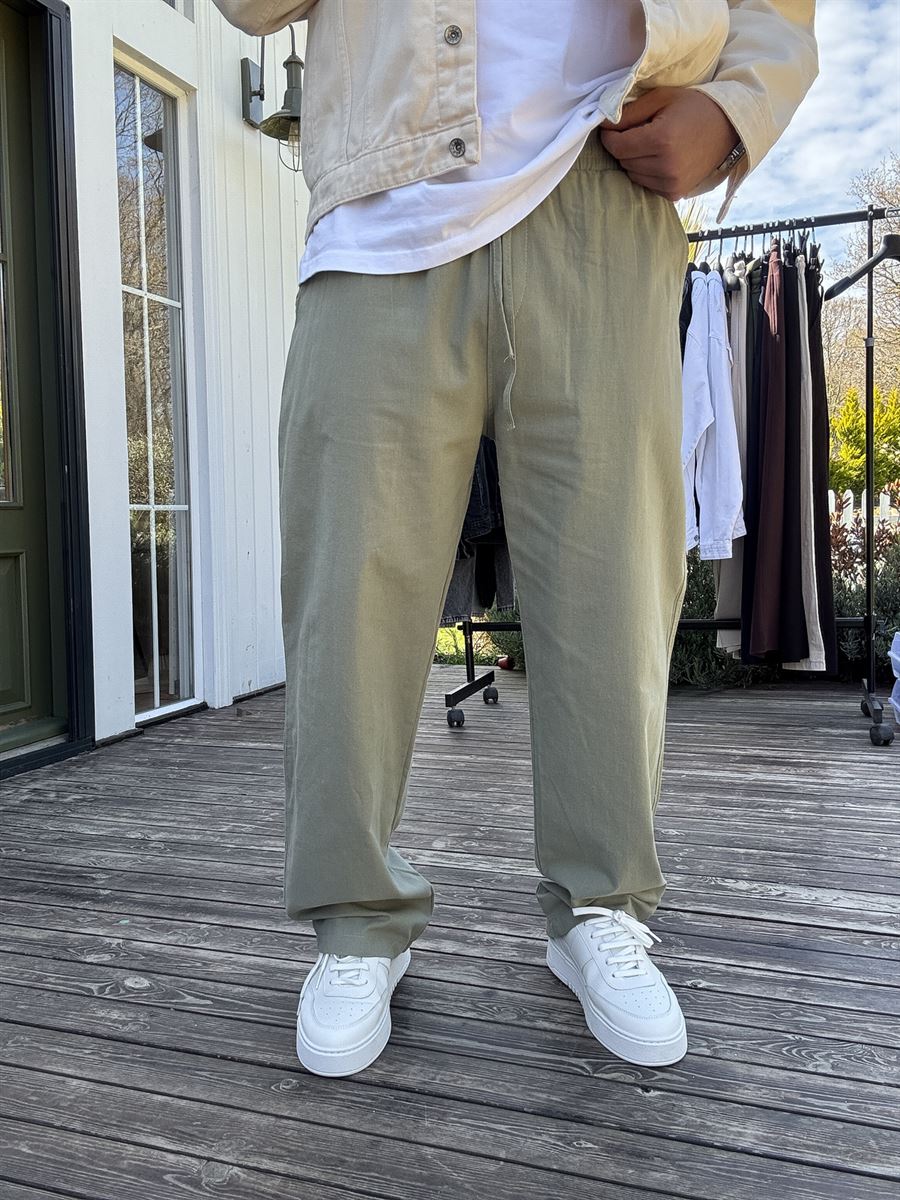 Cotton Baggy Pants