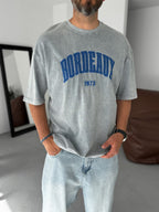 Bordeaux Washed Oversize T-Shirt