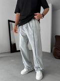 Stitched Washed Baggy Sweatpants