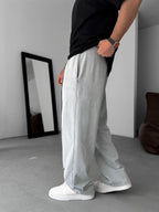 Stitched Washed Baggy Sweatpants