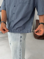 Plaid Shirt with Pocket Detail