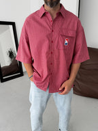 Plaid Shirt with Pocket Detail