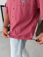 Plaid Shirt with Pocket Detail