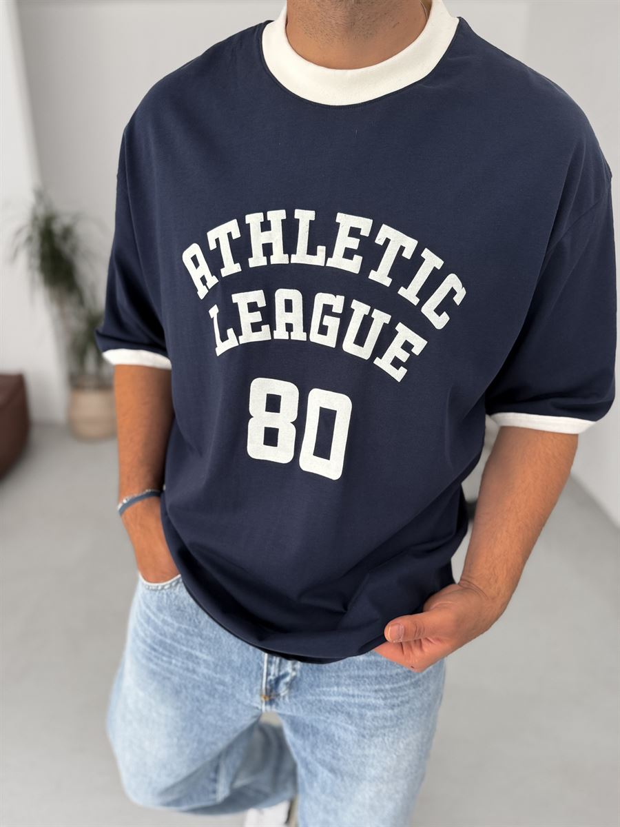 Athletic League Printed Oversize T-Shirt