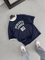Athletic League Printed Oversize T-Shirt