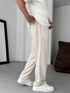 Cotton Baggy Linen Pants