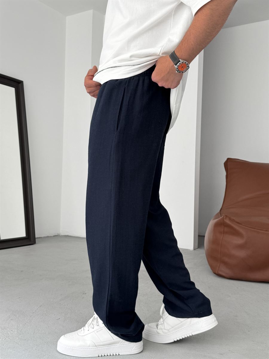 Cotton Baggy Linen Pants