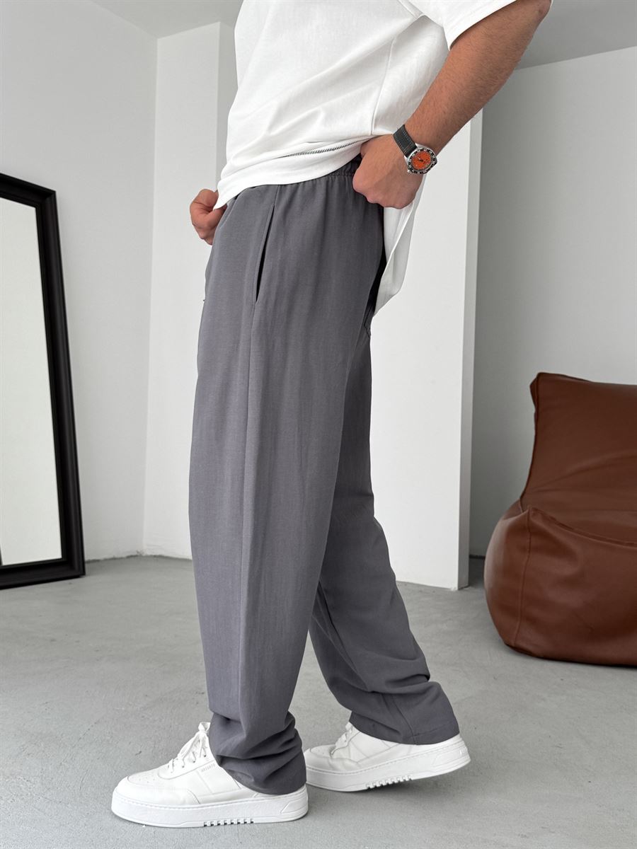 Cotton Baggy Linen Pants