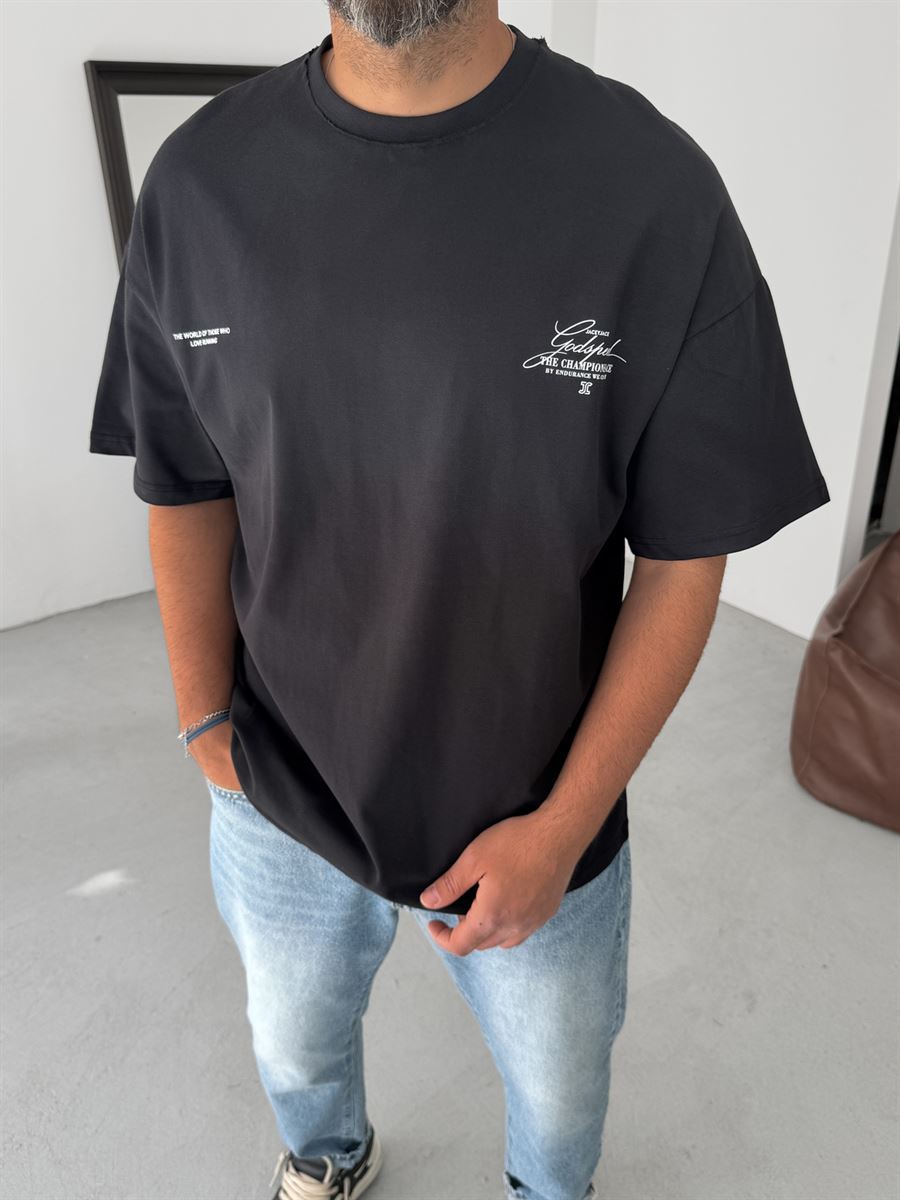 Godspeed Printed Oversize T-Shirt